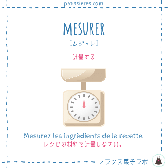 mesurer【計量する】