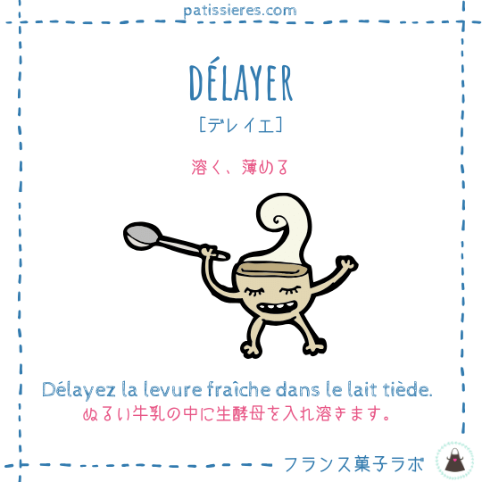 délayer【溶く】