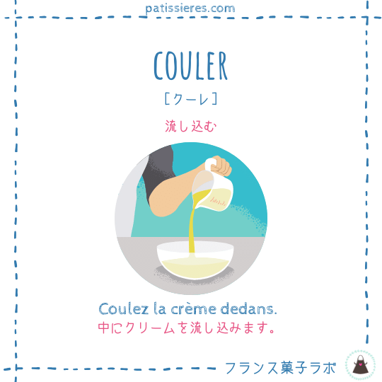 couler【流し込む】