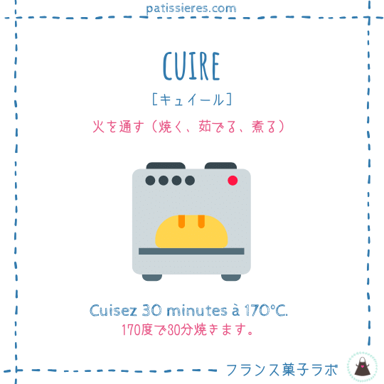 cuire【火を通す】