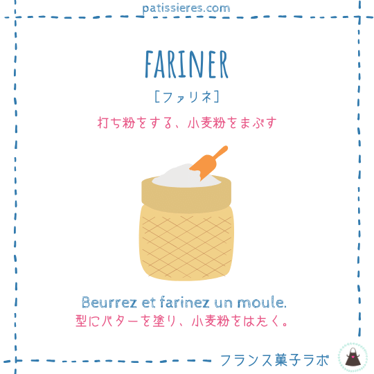 fariner【打ち粉をする】