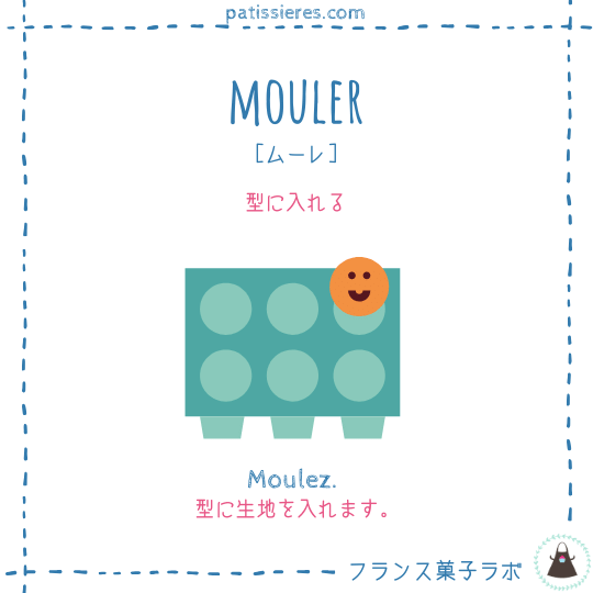 mouler【型に入れる】