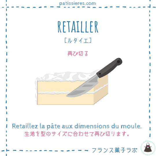 retailler【再び切る】