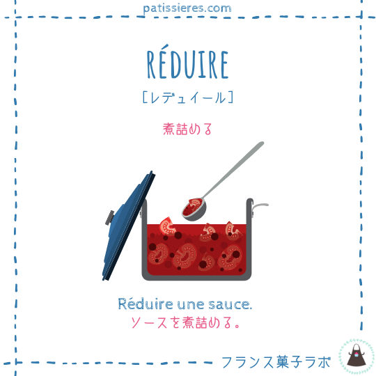 réduire【煮詰める】