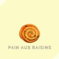 パン・オ・レザン Pain aux raisins