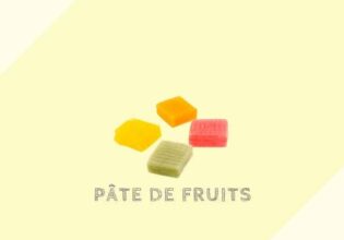 パット・ド・フリュイ Pâte de fruits