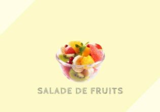 フルーツサラダ Salade de fruits